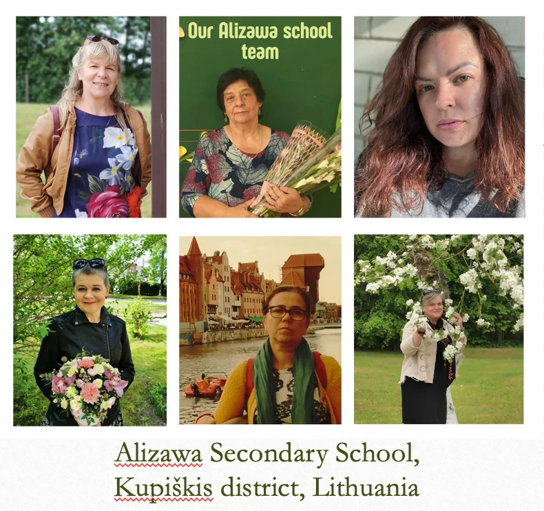 IMage of members at the Alizwa Secondary School on Kupiskis District, Lithuania
